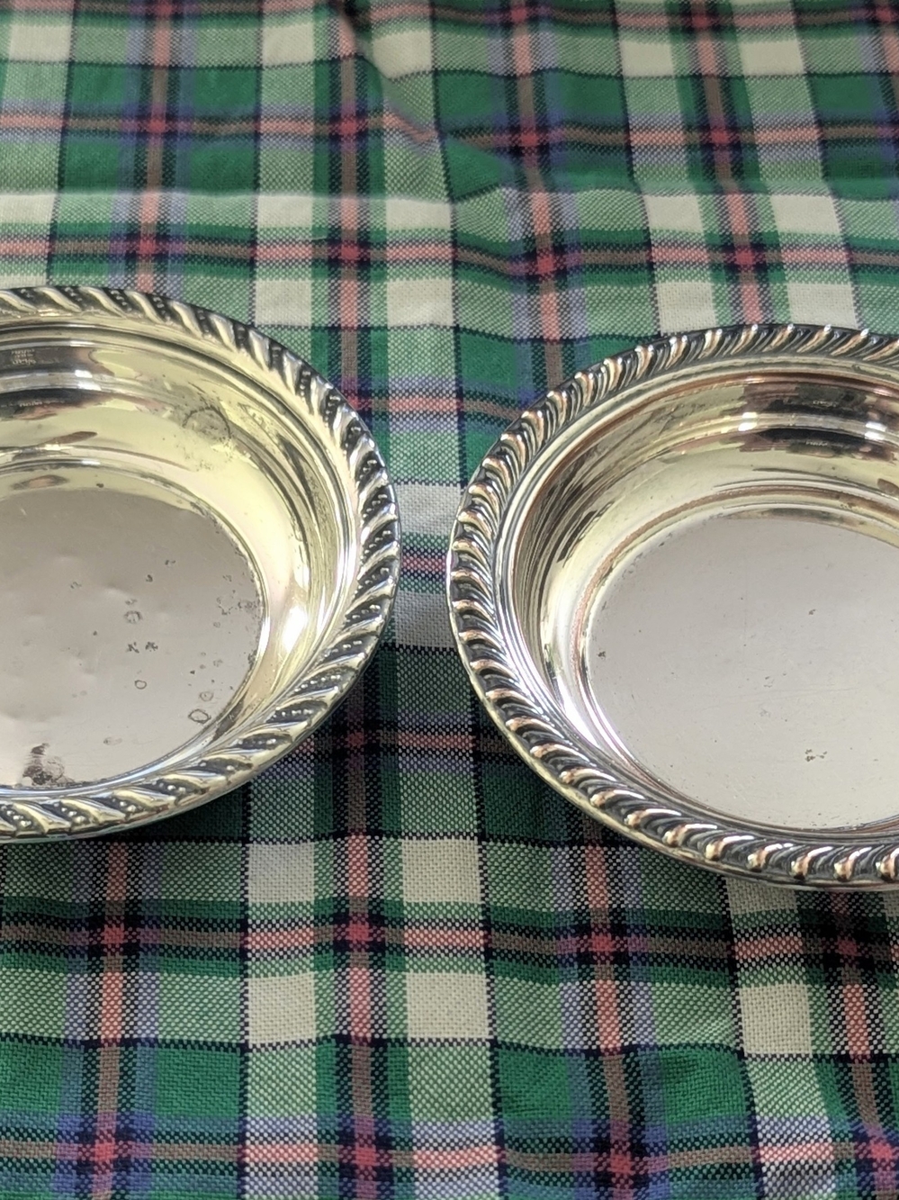 Silver Small Trinket Tray Set • Preisner Sterling & Art S. Co. Silverplate